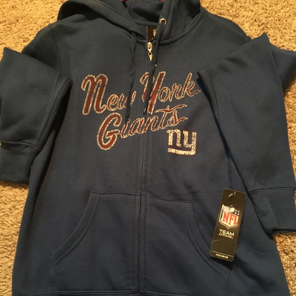 Women’s New York Giants Zip Sweatshirt